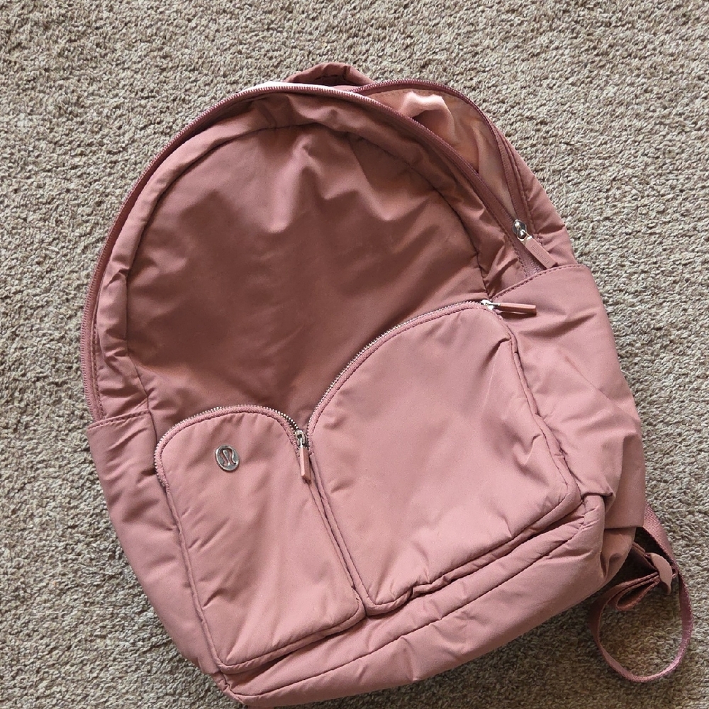 Lululemon Athletica Blush Pink Backpack